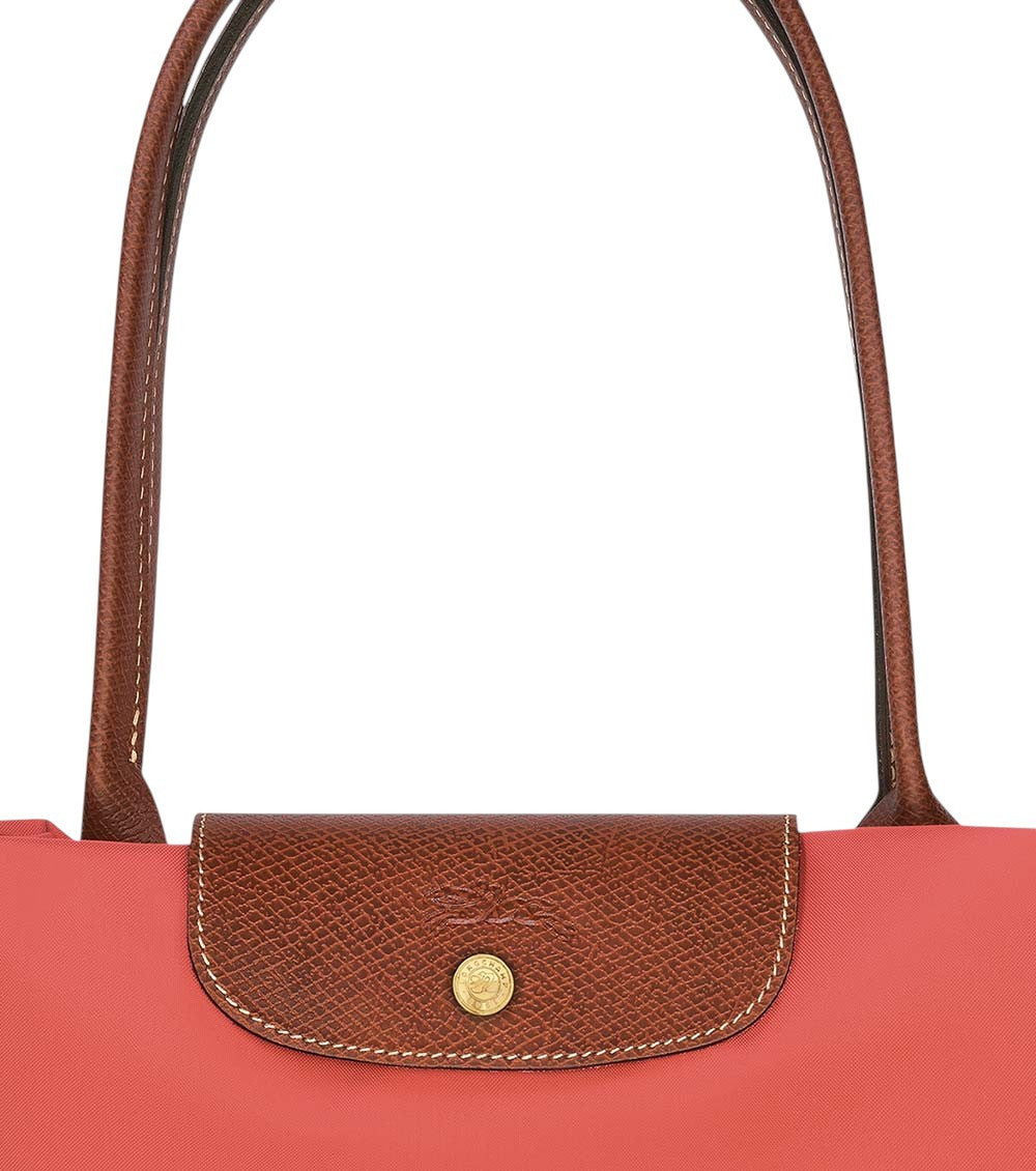 Coral Le Pliage Medium Tote 6