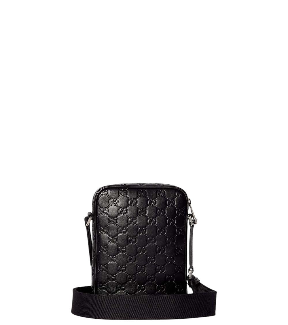 Black GG Emblem Small Crossbody Bag 2