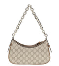 Beige GG Emblem Small Shoulder Bag 1
