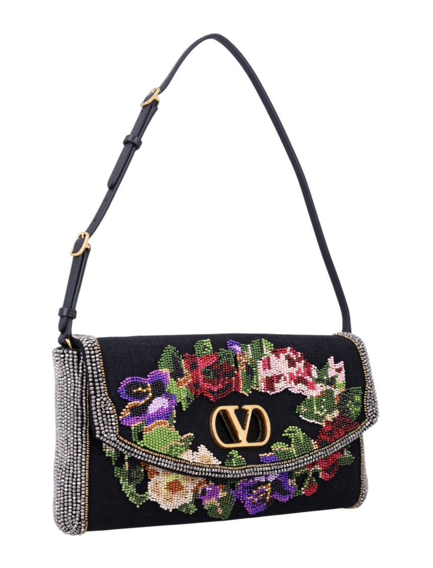Black DeVain Small Shoulder Bag 2