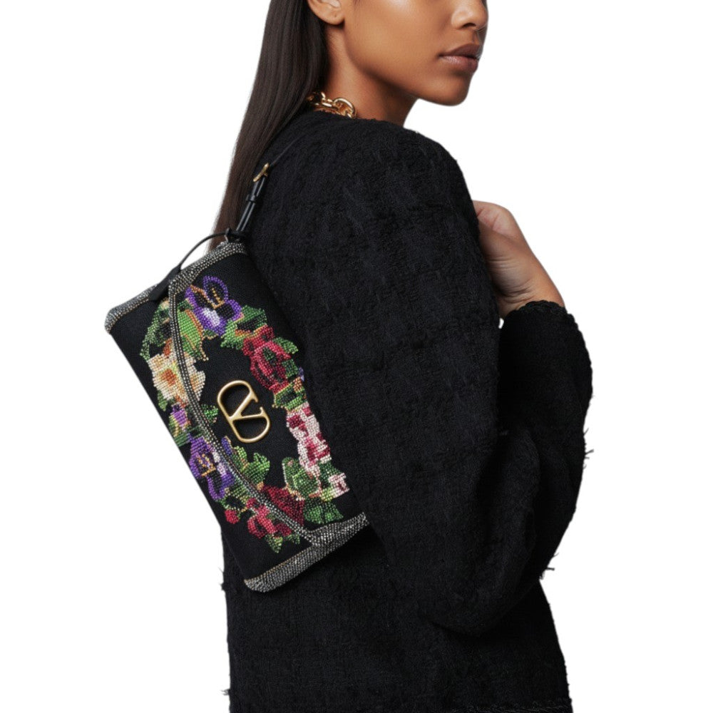 Black DeVain Small Shoulder Bag 5