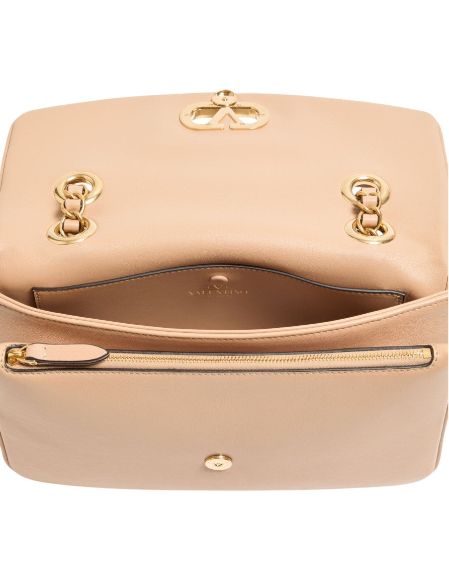 Light Pink Djuna Medium Shoulder Bag 4