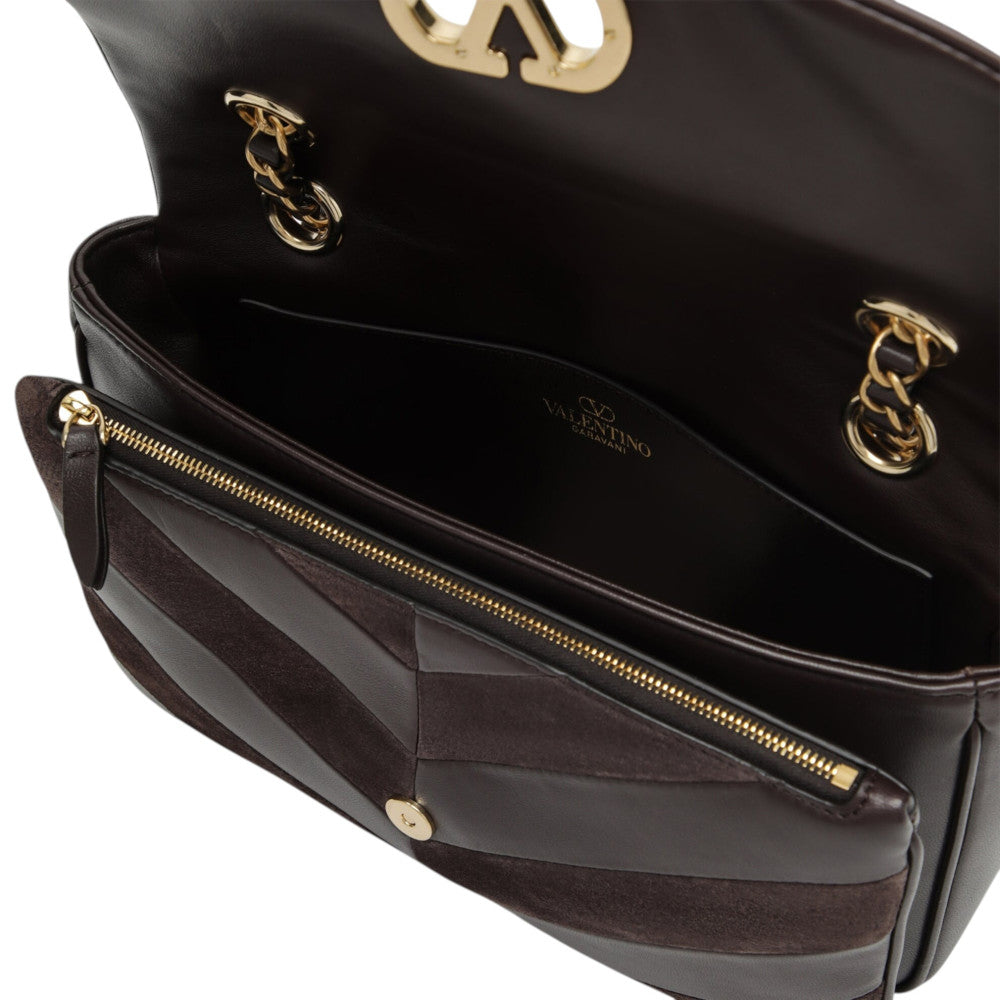 Brown Djuna Medium Shoulder Bag 4