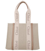 Beige Woody Large Tote 1