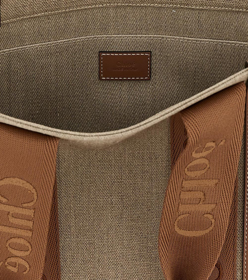 Beige Woody Large Tote 4