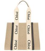 Beige Woody Large Tote 1