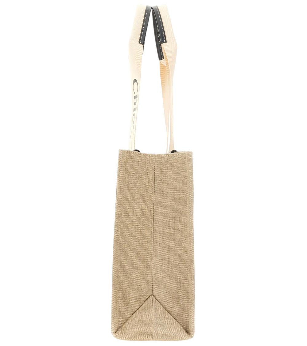 Beige Woody Large Tote 5