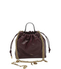 Maroon Icons Mini Shoulder Bag 1