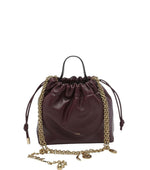 Maroon Icons Mini Shoulder Bag 1