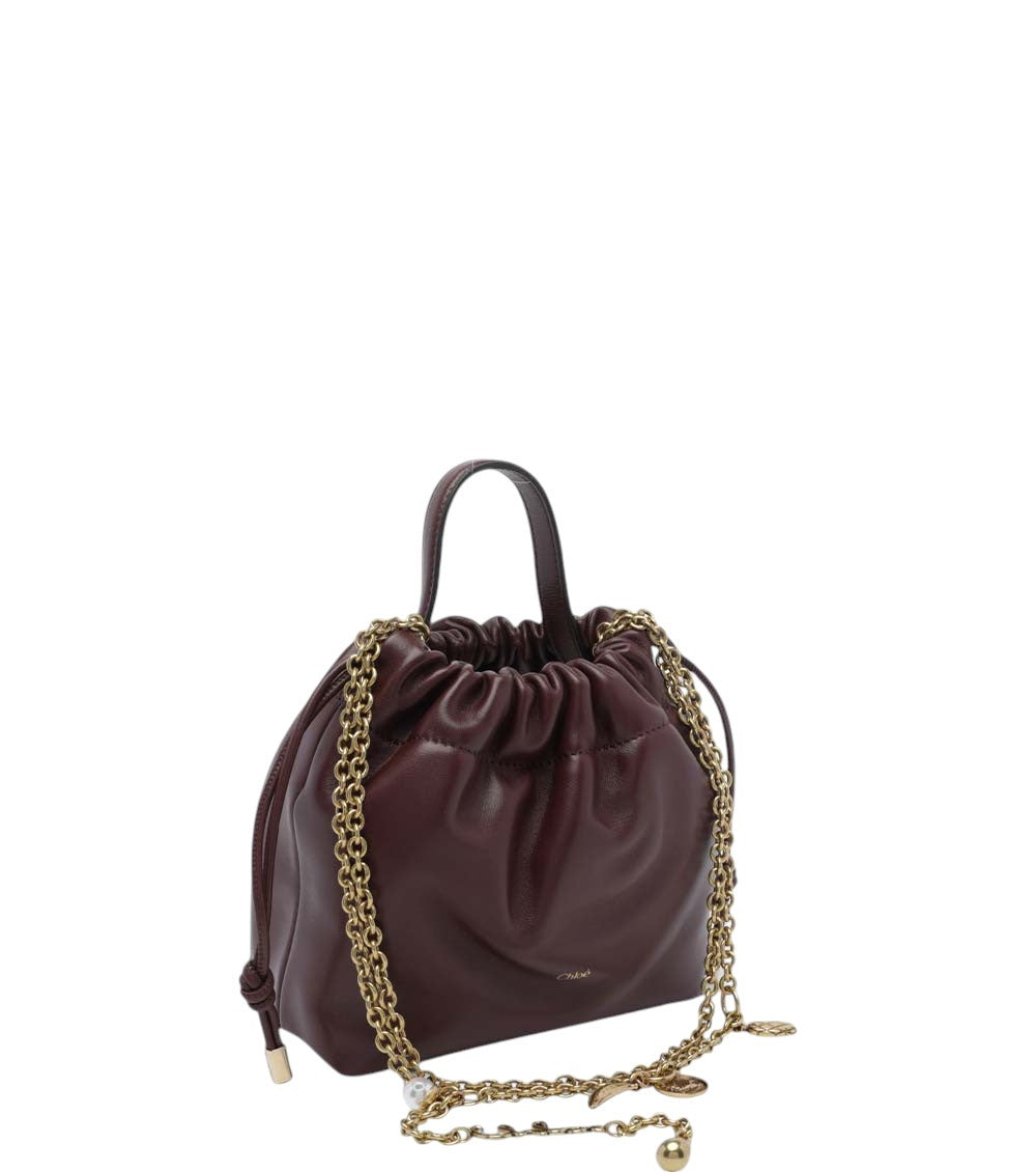 Maroon Icons Mini Shoulder Bag 2