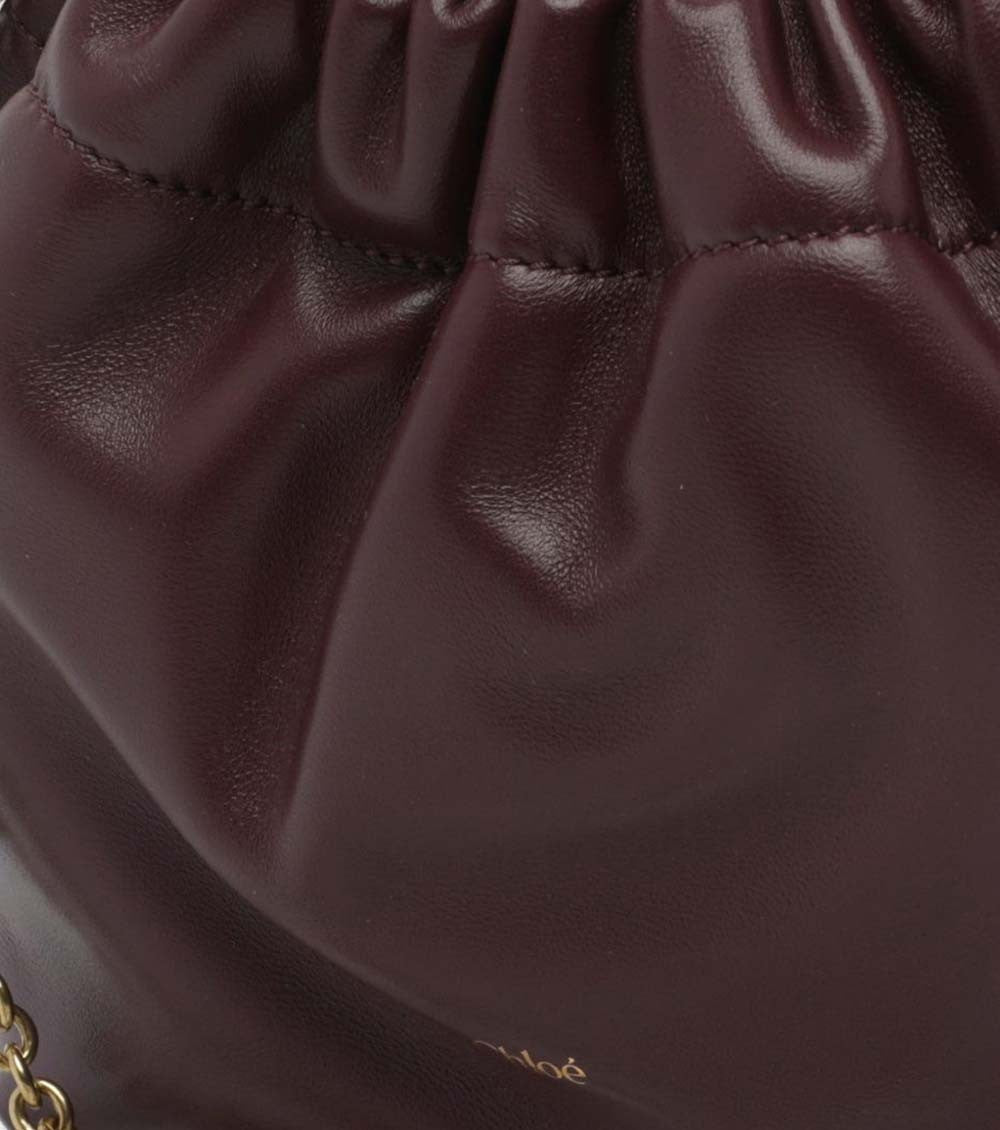 Maroon Icons Mini Shoulder Bag 3