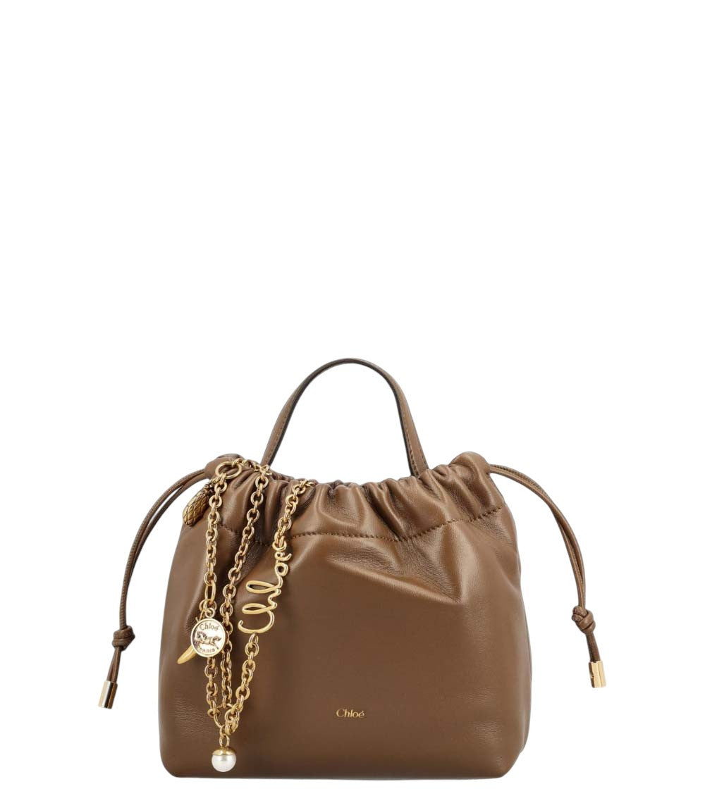 Brown Icons Mini Shoulder Bag 1