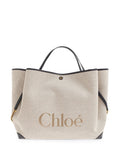 Beige Clover Large Tote 1