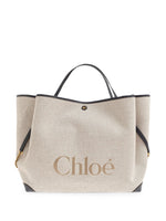 Beige Clover Large Tote 1