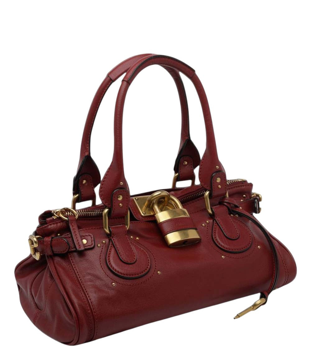 Red Paddington Large Shoulder Bag 3