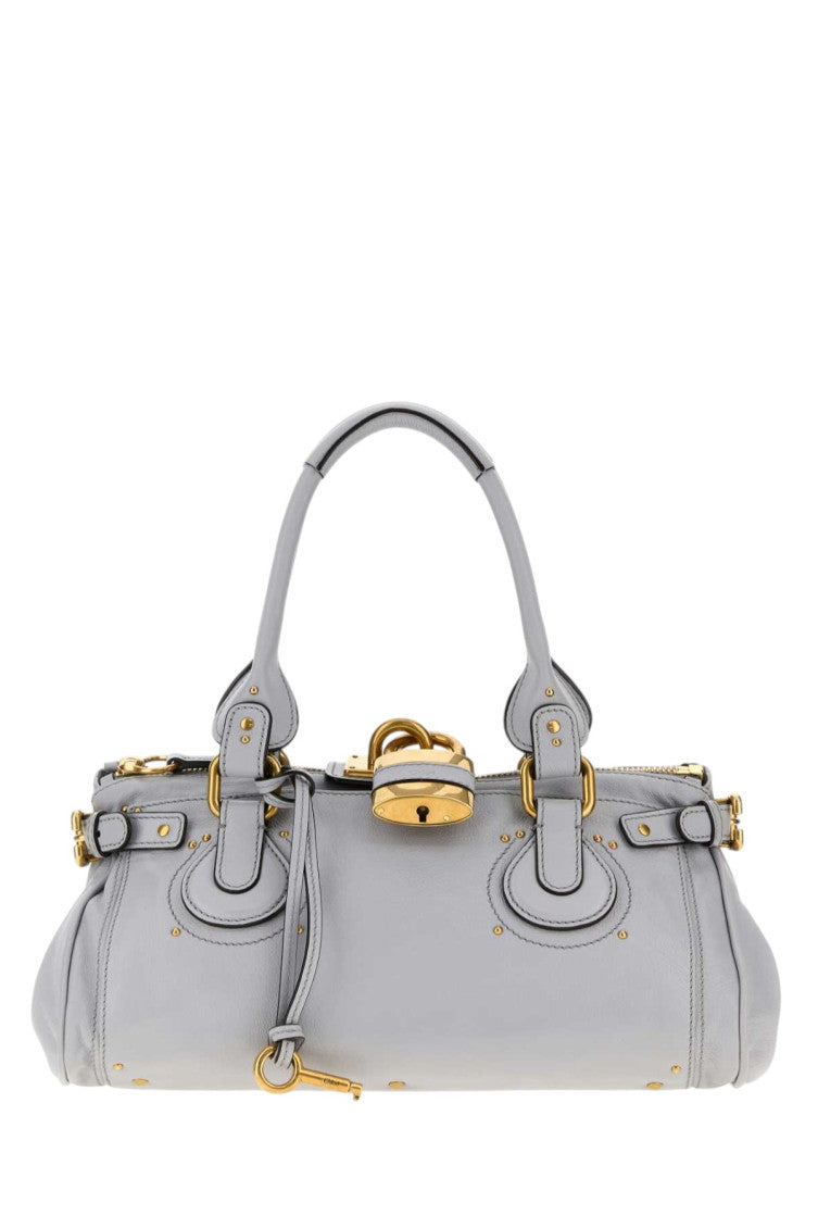 Light Blue Paddington Large Satchel 1