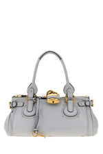 Light Blue Paddington Large Satchel 1