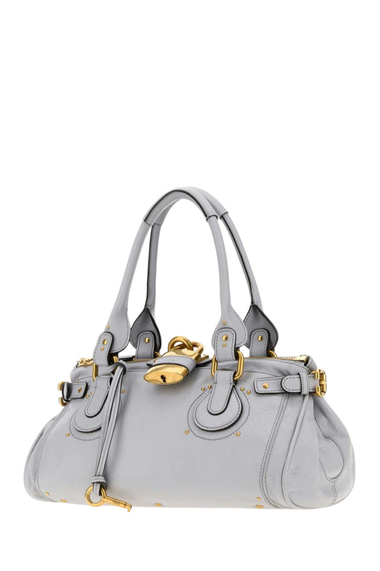 Light Blue Paddington Large Satchel 2