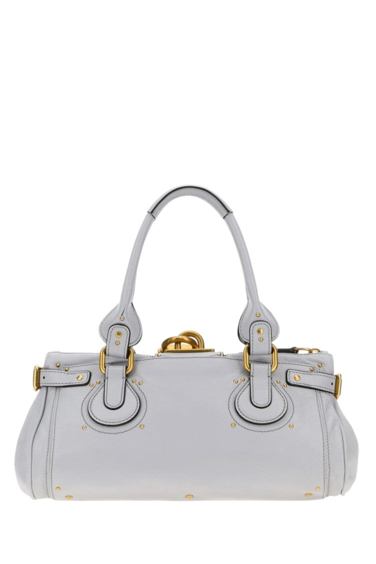Light Blue Paddington Large Satchel 3