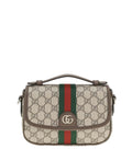 Beige Ophidia Small Crossbody Bag 1