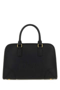 Black leather Aren Boston Medium handbag 1