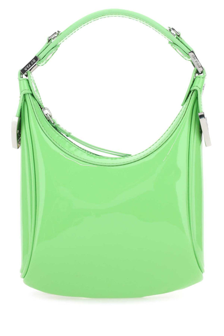 Light green leather Cosmo handbag 1