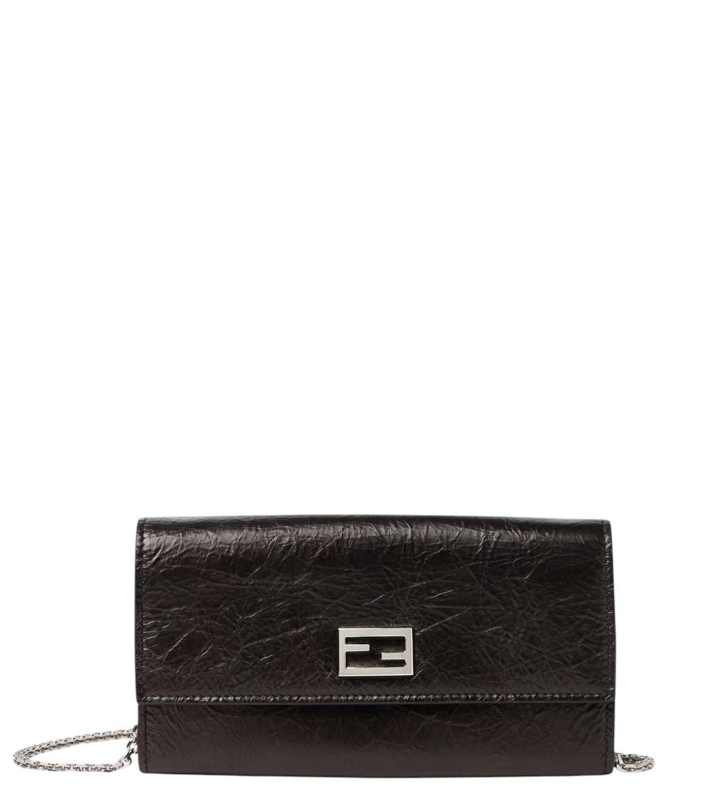 Black Tube Continental Mini Crossbody Bag 1