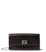 Black Tube Continental Mini Crossbody Bag 1