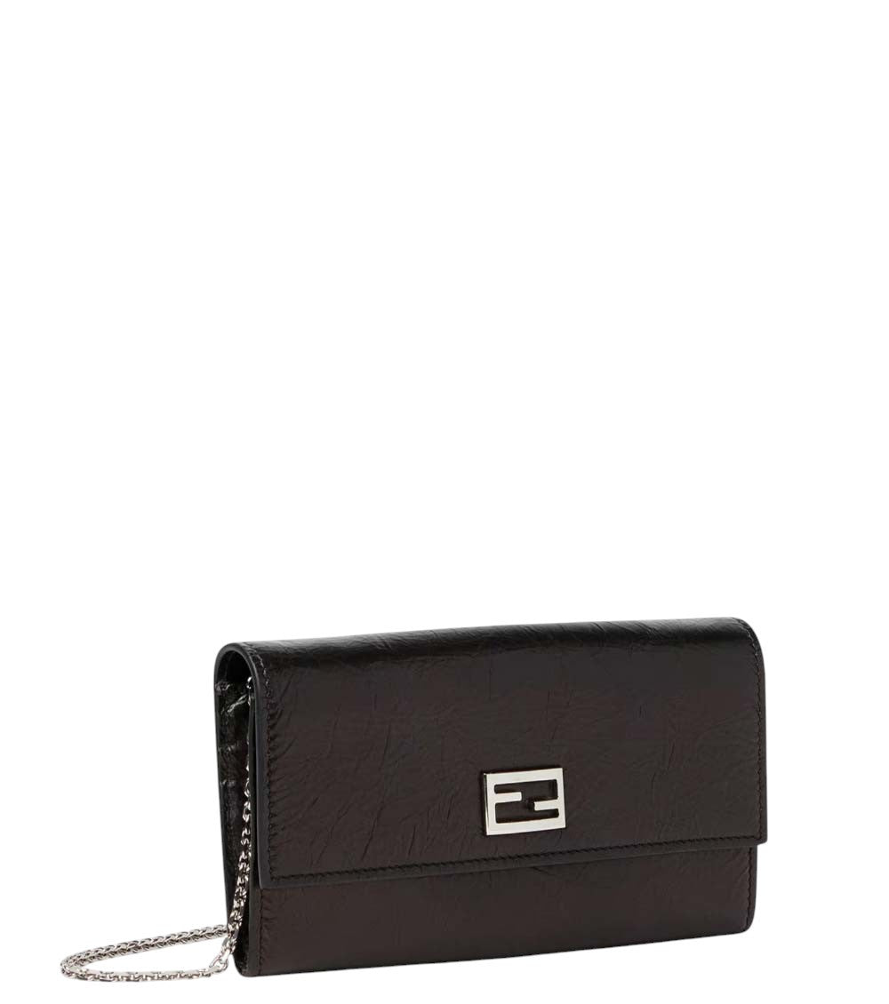 Black Tube Continental Mini Crossbody Bag 2