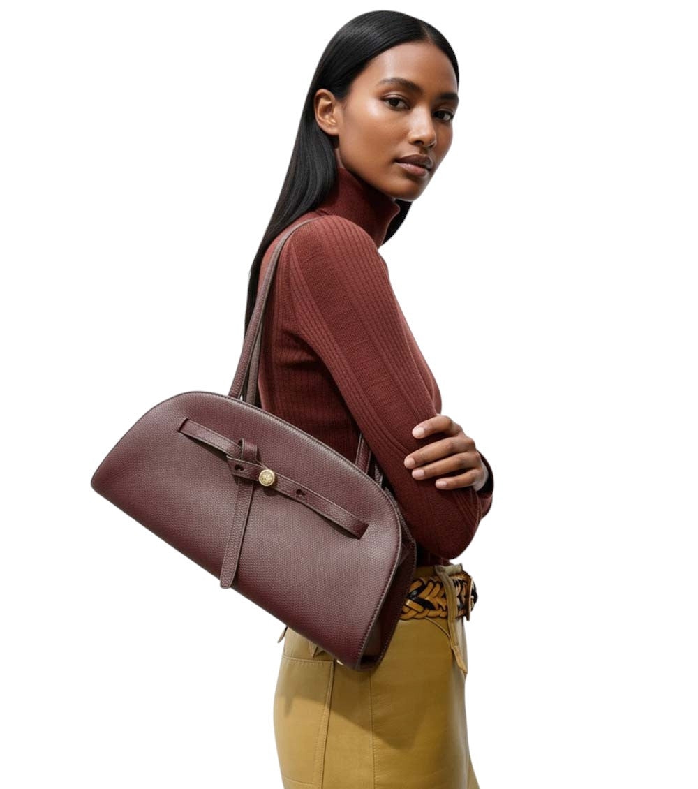 Dark Carmine Romy Small Shoulder Bag 5