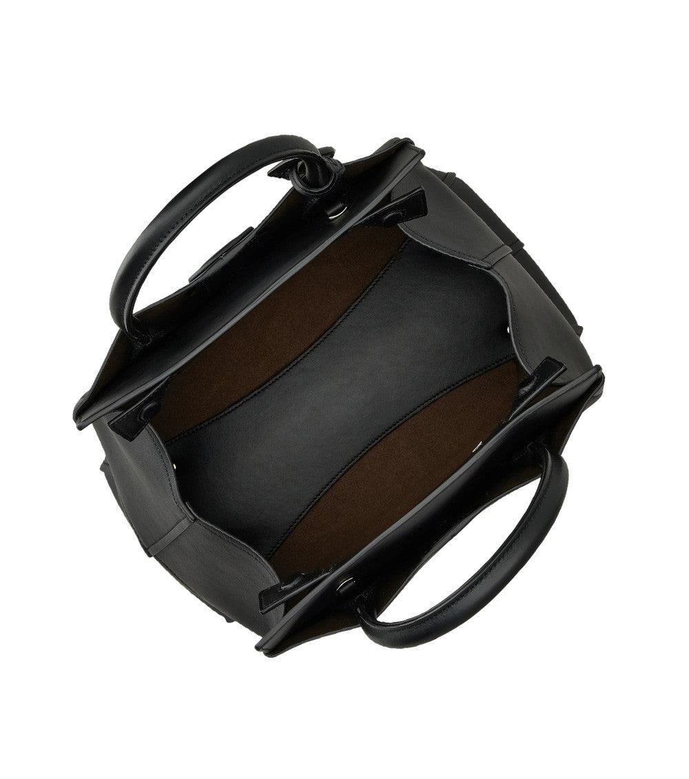 Black Logo Small Tote 4