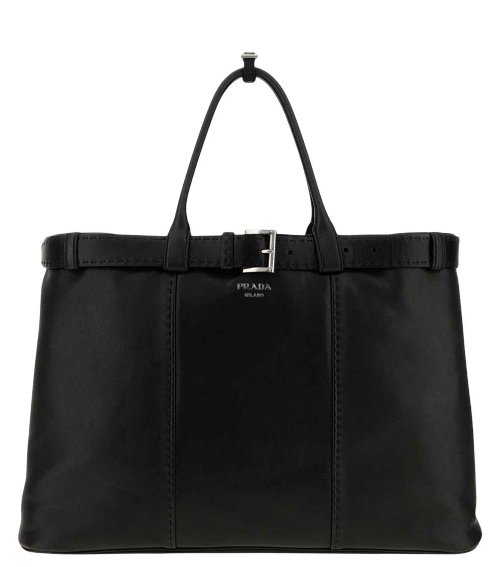 Black Logo Large Tote 1