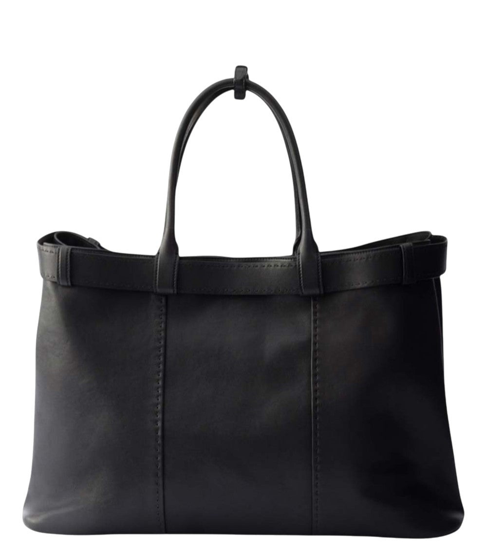 Black Logo Large Tote 3