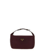 Maroon Logo Mini Shoulder Bag 1