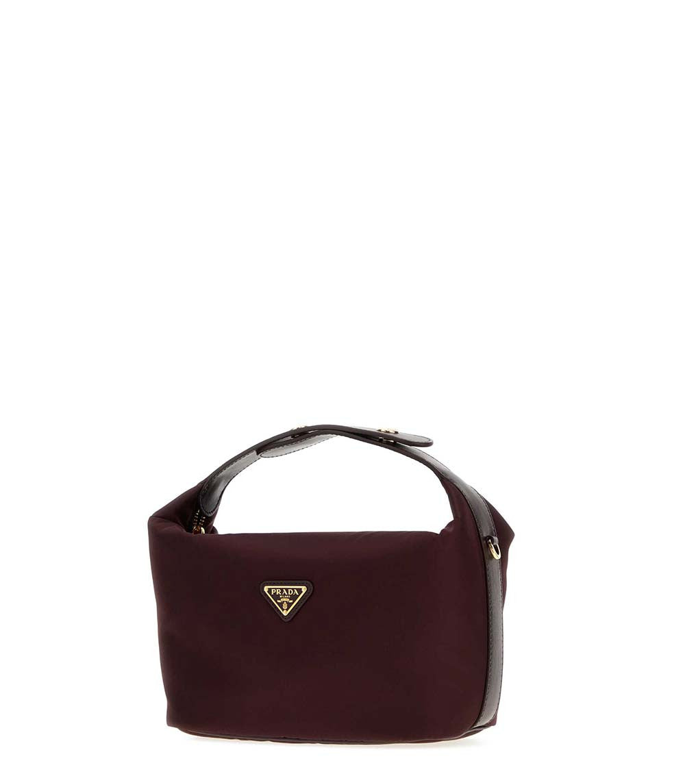 Maroon Logo Mini Shoulder Bag 2