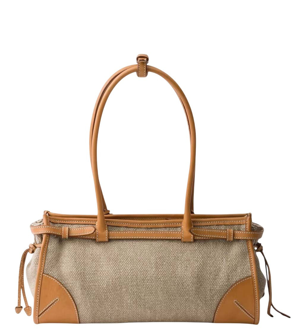 Natural Bonnie Medium Shoulder Bag 3