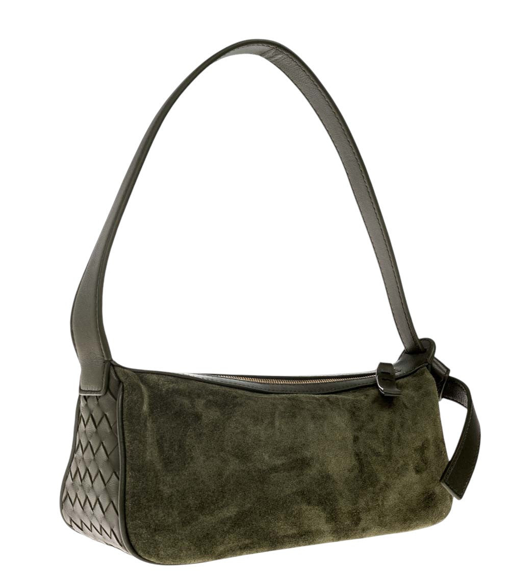 Green Nodo Small Shoulder Bag 2