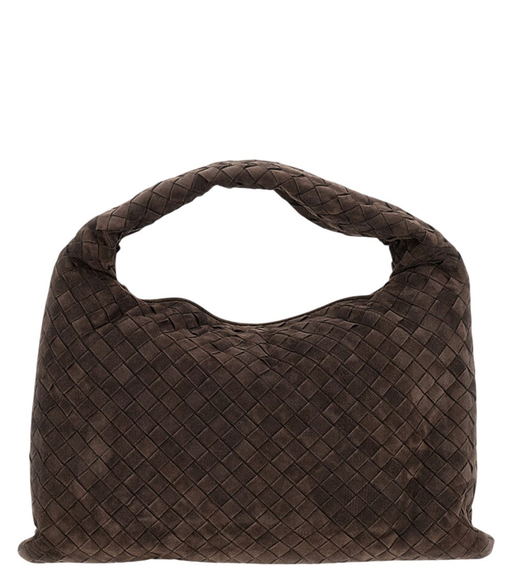Dark Brown Intrecciato Medium Hobo 1