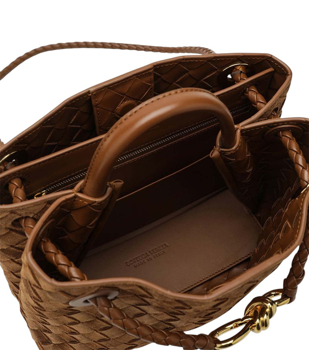 Dark Brown Andiamo Small Satchel 4