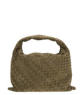 Green Intrecciato Large Shoulder Bag 1