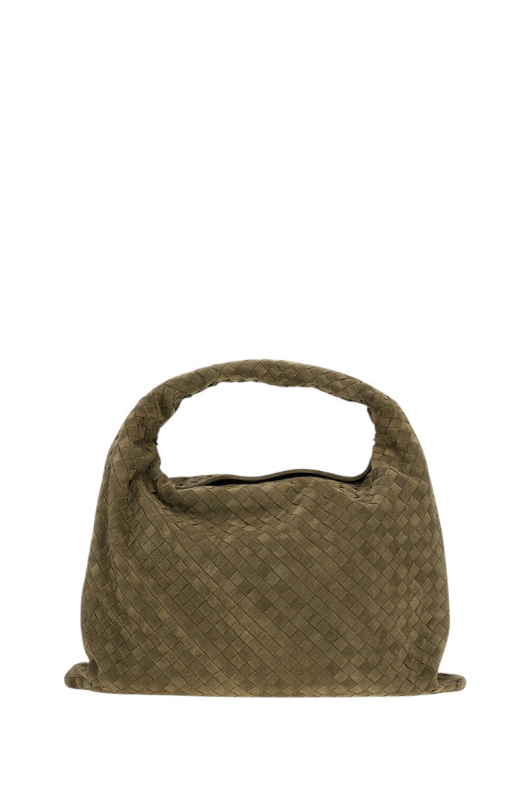 Green Intrecciato Large Shoulder Bag 3