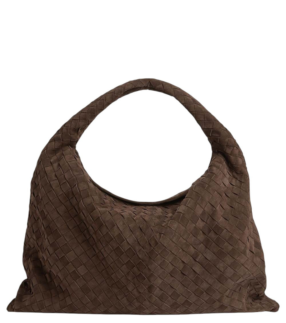 Brown Hop Large Shoulder Bag 1