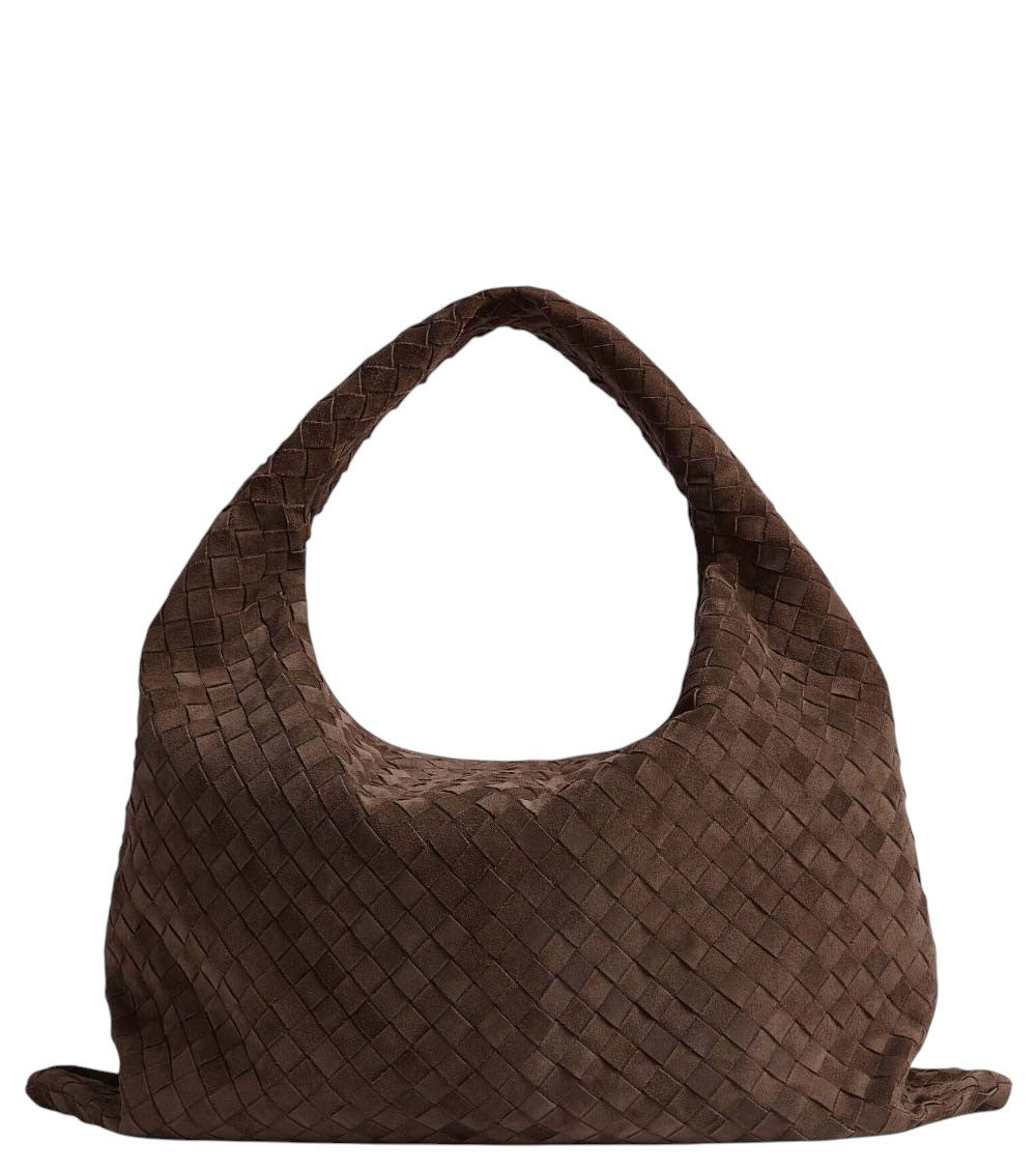 Brown Hop Large Shoulder Bag 2