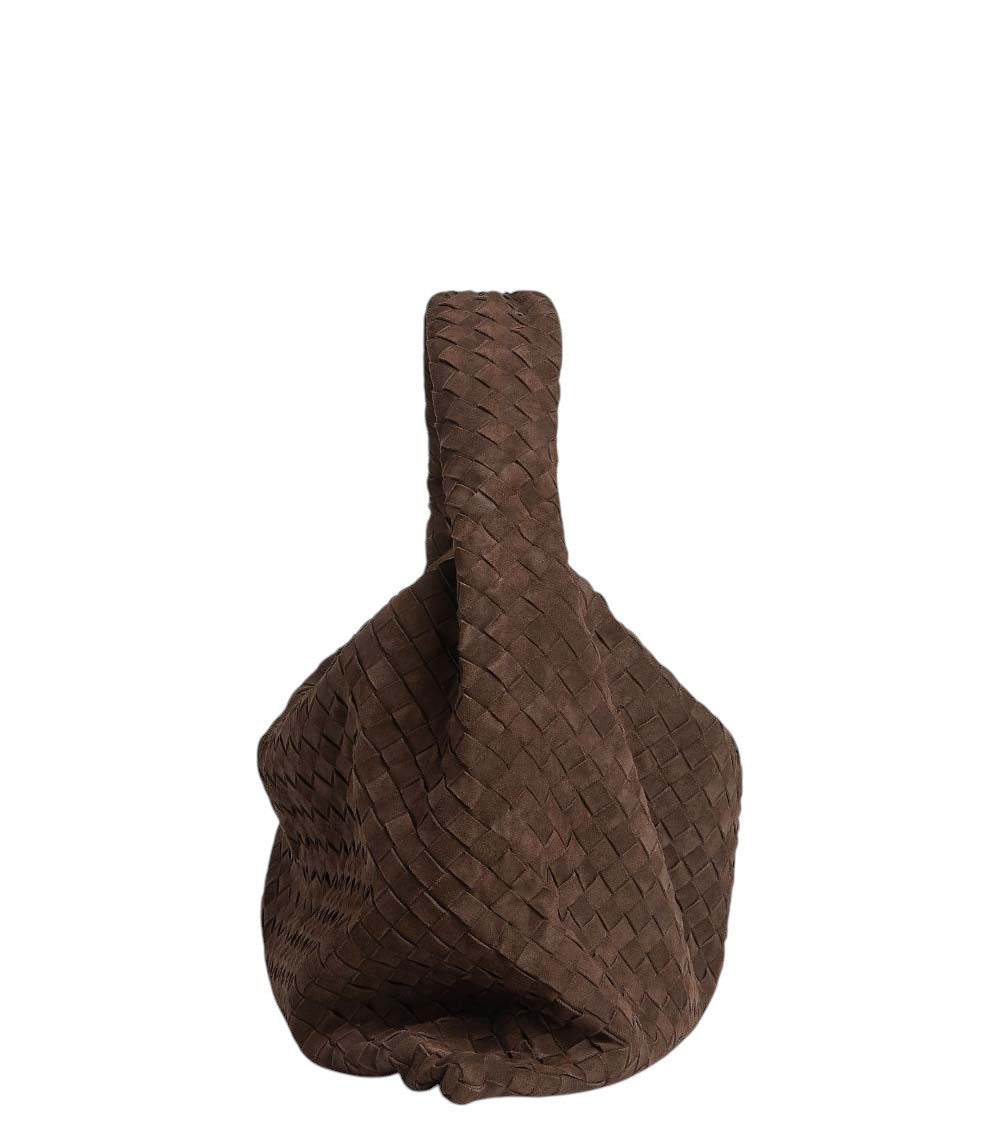 Brown Hop Large Shoulder Bag 3