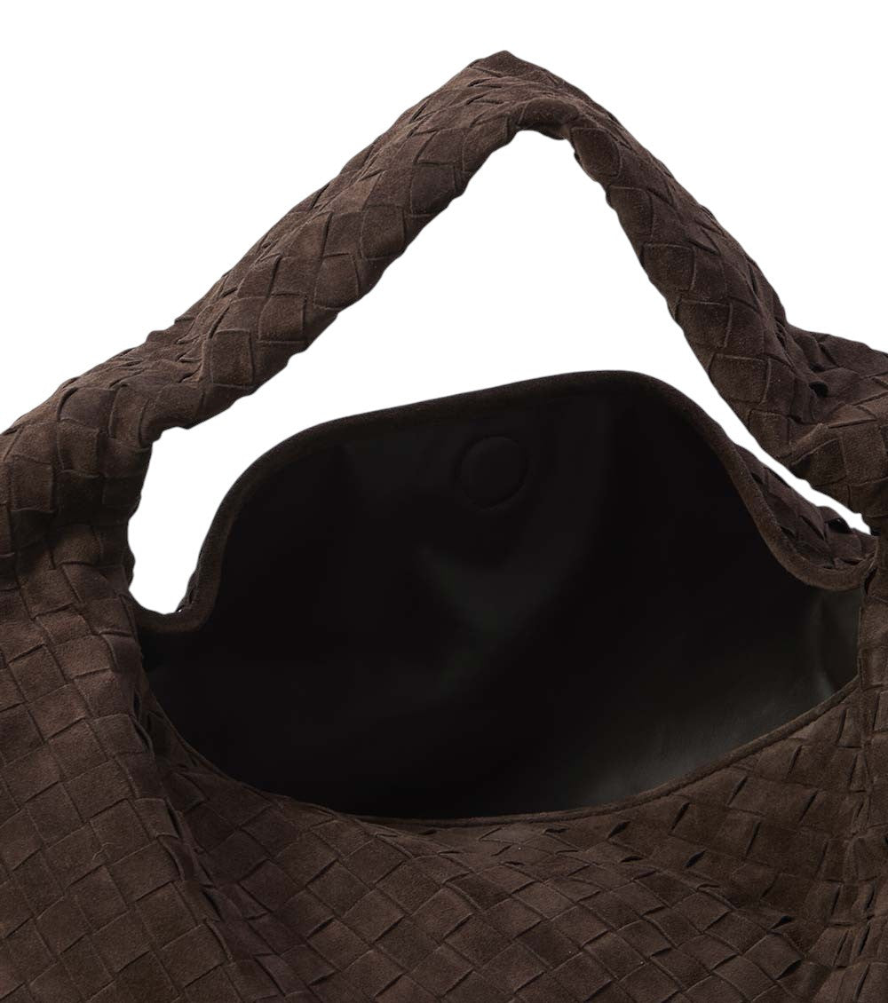 Brown Hop Large Shoulder Bag 4