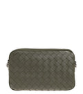 Green Intrecciato Small Crossbody Bag 1