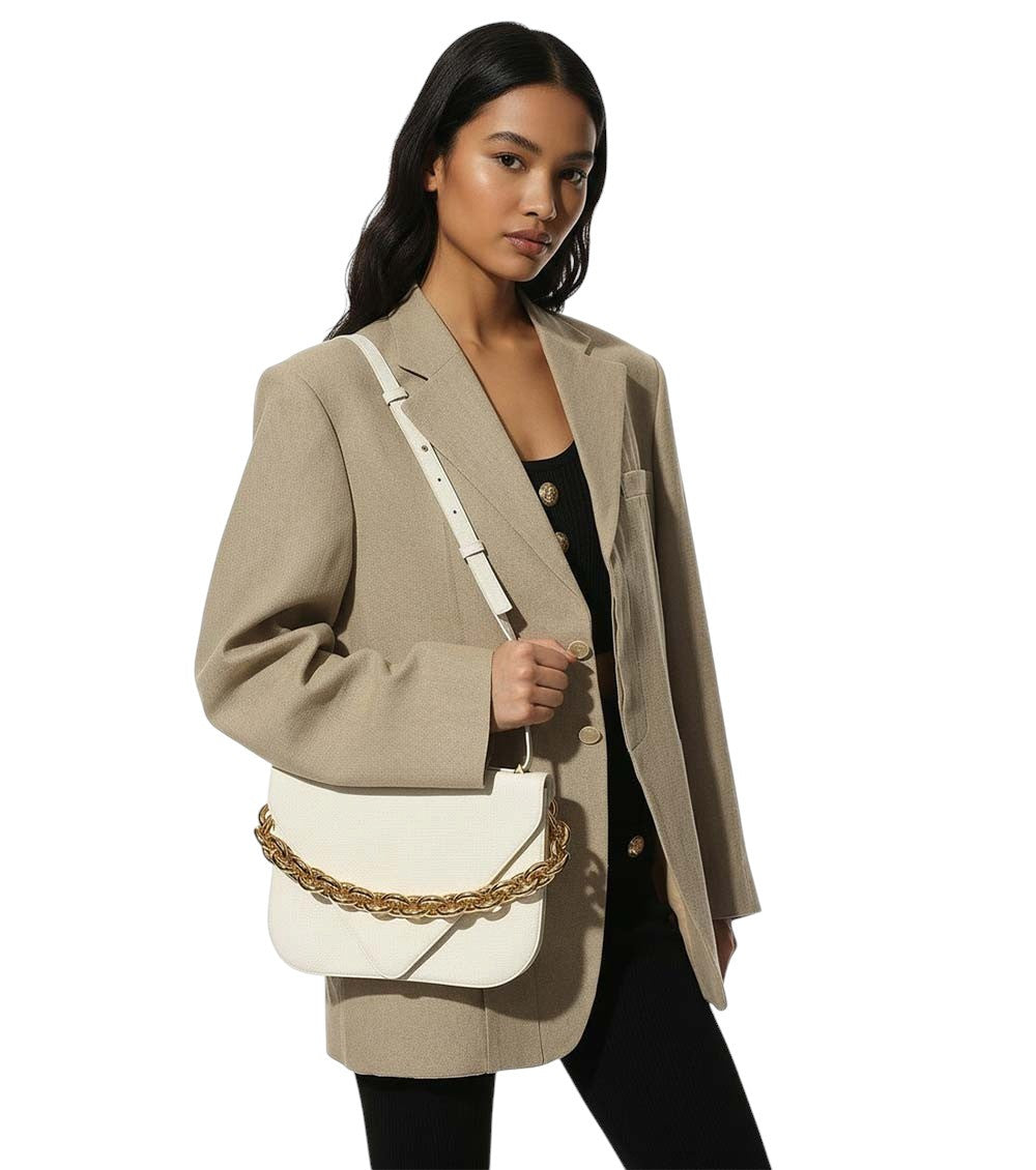 White Mount Small Crossbody Bag 5