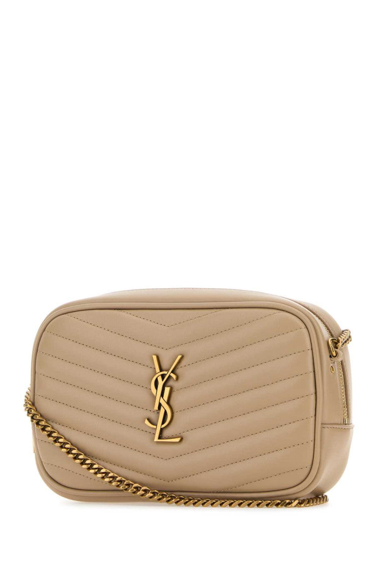 Beige Lou Mini Crossbody Bag 2