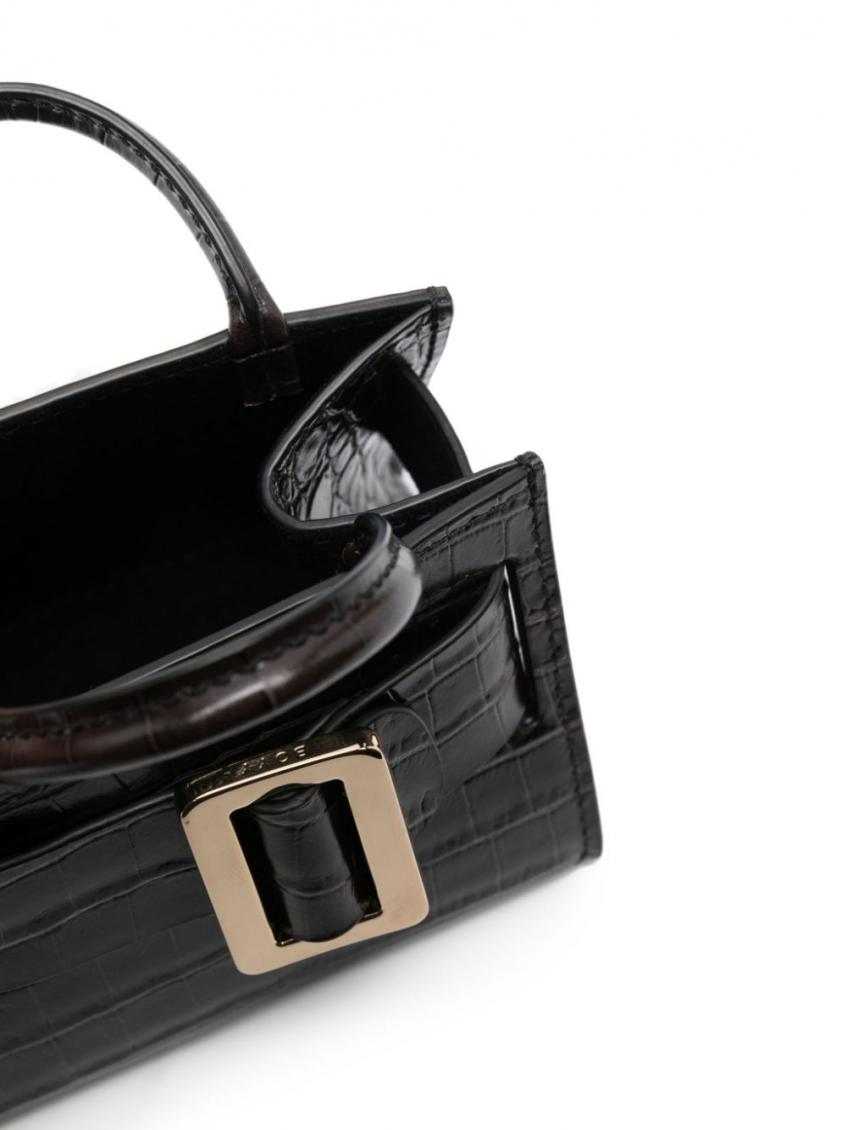 Black Bobby Charm Crossbody Bag 3