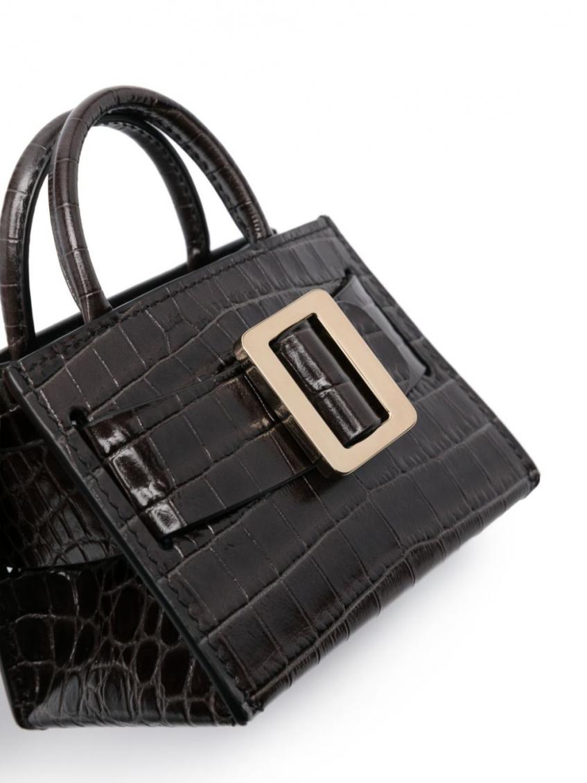 Black Bobby Charm Crossbody Bag 4